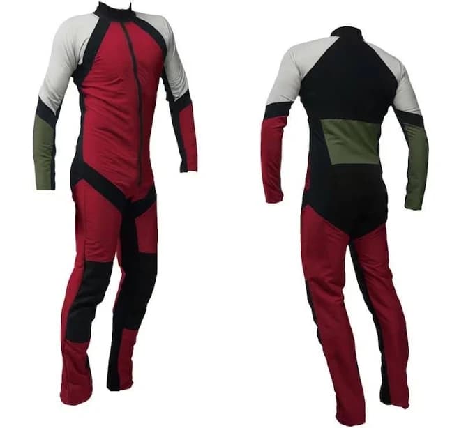 Paragliding/Skydiving/Wind Tunnel Jumpsuit in Unique Color Combination