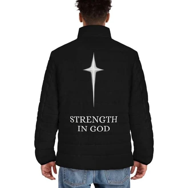 Star Cross Inspirational Puffer Jacket