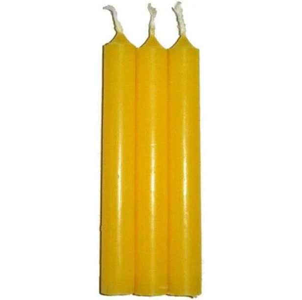 Yellow Mini Taper Spell Candles