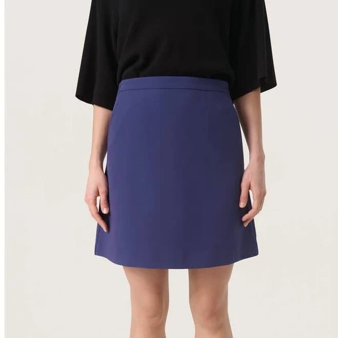 Soaked in Luxury Corinne A-Line Silhouette Mini Skirt