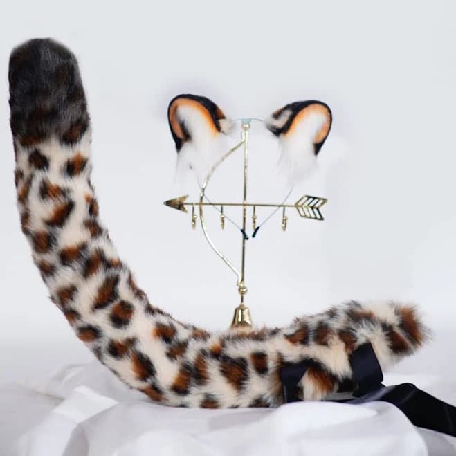 Leopard Ear Headband