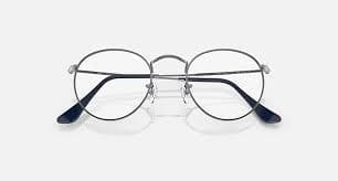 ROUND METAL OPTICS Eyeglasses with Gunmetal Frame - RB3447V | Ray-Ban® US