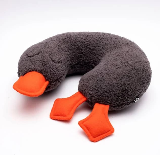 Travel pillow, duck