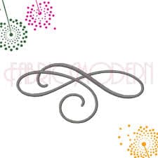 SWASH MONOGRAM BORDER Embroidery Design Wedding Gift Anniversary Multiple Sizes #625 - Etsy