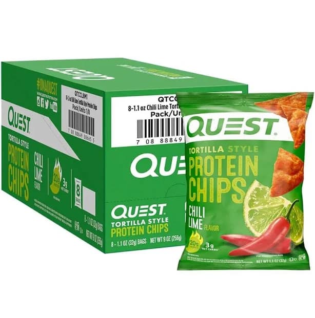 Quest Nutrition Quest Chili Lime Tortilla Style Protein Chips