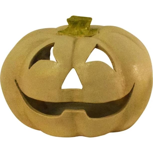 LF Products PTE 8.5 x 12.5 in. Lite Orange Luminary Jack O Lantern
