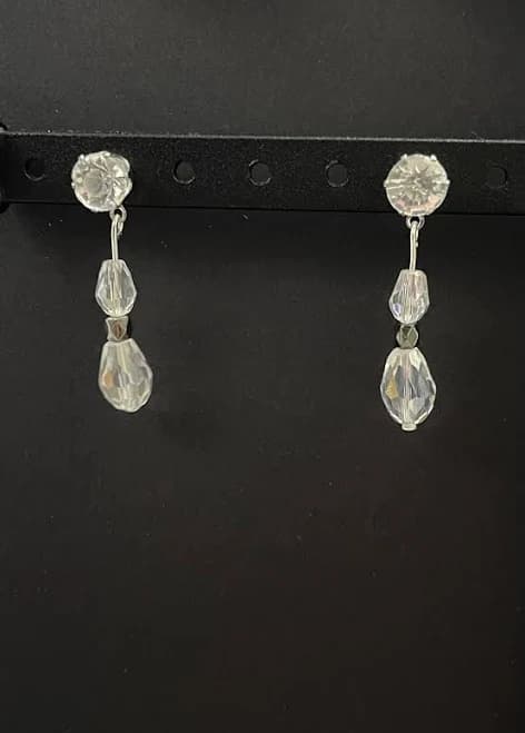 Crystal Dangle Earrings