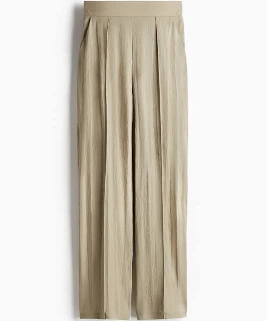 H&M Ladies High-Waist Dress Pants
