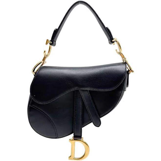 Dior Women's Mini Saddle Calfskin Handbag
