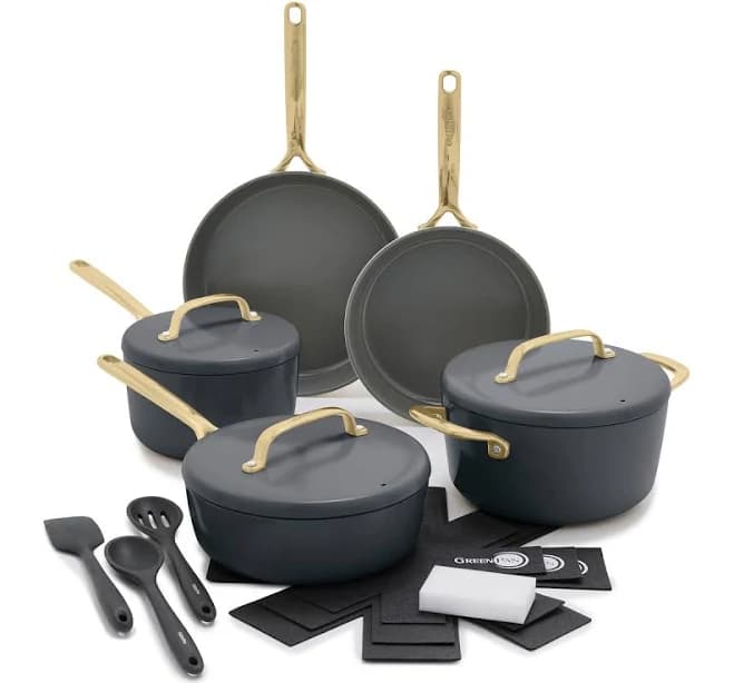 GreenPan GP5 11-Piece Ceramic Nonstick Cookware Set