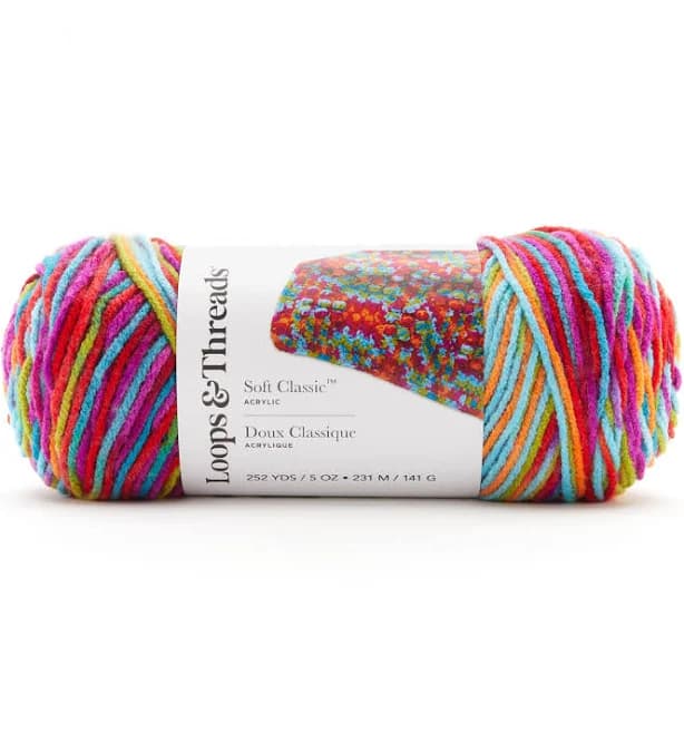 Loops & Threads Soft Classic Multi Ombre Yarn