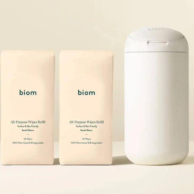 All-Purpose Wipes Starter Kit - Biom Home Dispenser