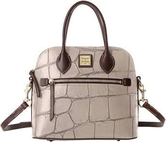 Dooney & Bourke Women's Denison Domed Leather Satchel Bag