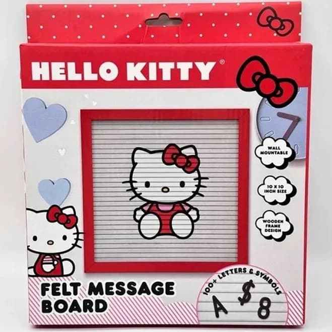 Sanrio Hello Kitty Felt Message Board - New Toys & Collectibles