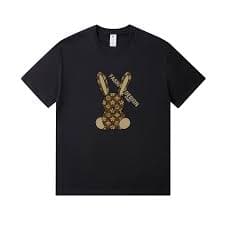 Mens Designer T Shirts Cotton Graphic Tee With Rabbit Print Loose Fit Short Sleeve Hip Hop Style T Shirts For Women And Men From Luoyishenlan Manufacturer, $12.6 | DHgate.Com