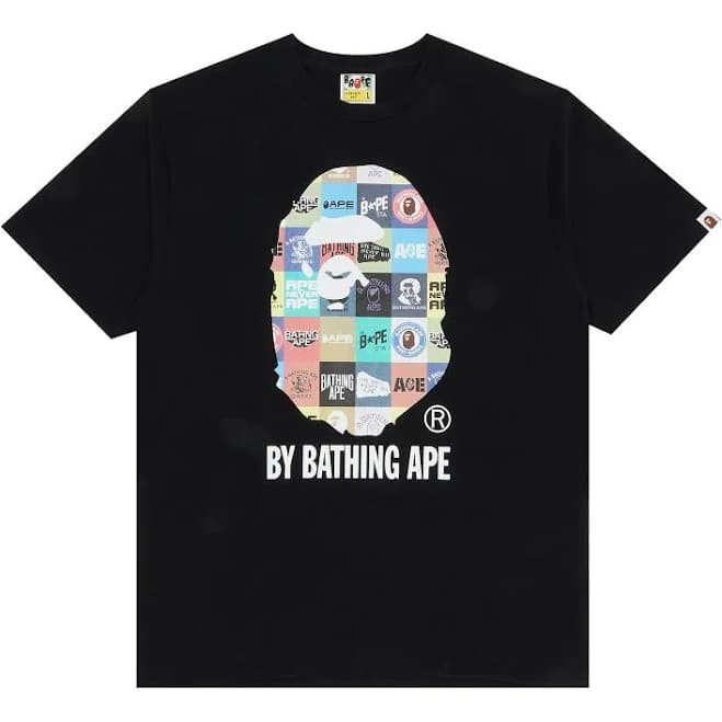 Bape Classic Logo Ape Head Tee