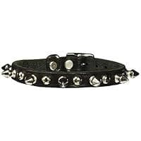 Leather Brothers 100LKS-BK26 1 x 26-Inch Regular Spiked and Studded Latigo Leather Dog Collar, X-Large, Black : Buy Online at Best Price in KSA - Souq is now Amazon.sa: Pet Supplies