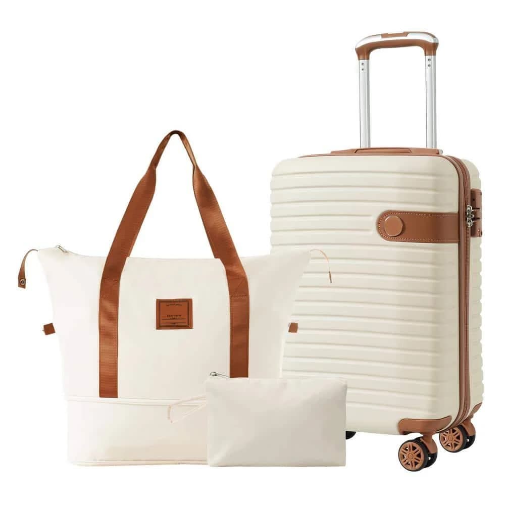 Merax 3-Piece Hardshell Spinner Luggage Set