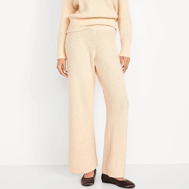 Old Navy Women's Textured Bouclé Lounge Pants