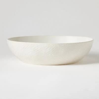 Threshold Round Stoneware Ceramic Serving Bowl