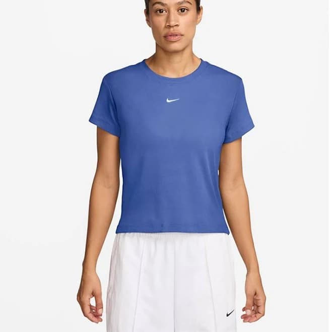 Nike Women's Tight Ribbed Short-Sleeve T-Shirt