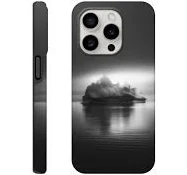 iPhone 14 Pro - Iceberg | Tough Phone Case | Black & White