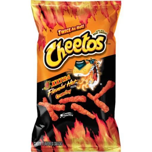 Cheetos Crunchy Extra Flamin Hot