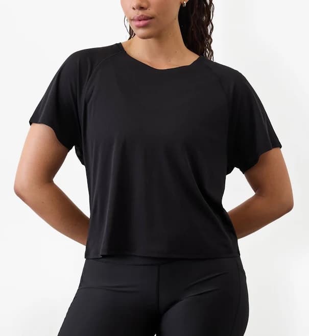 Athleta Women's Grid Knit Tee