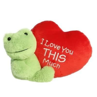 Aurora Small Green Valentine Frog