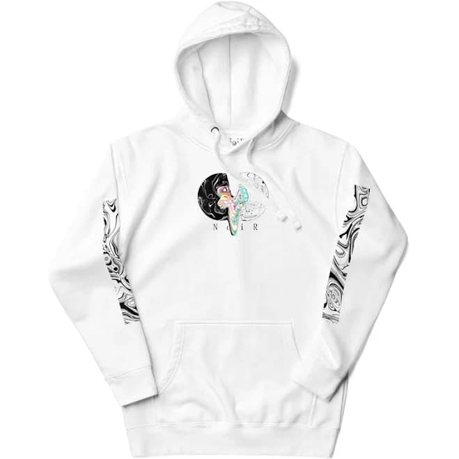 Noir Original Series L001 Abstract Heavy Hoodie