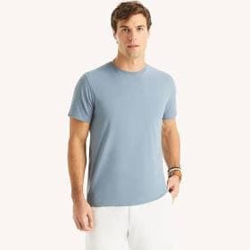 Nautica Men's Heathered Crewneck T-Shirt