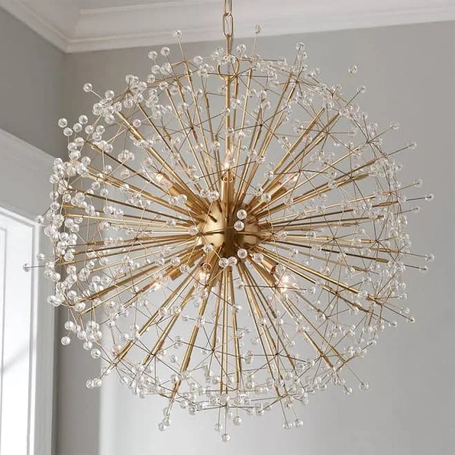 Shades of Light Crystal Dandelion Chandelier
