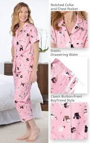Pajamagramcotton Pajamas For Women Capri Pajamas For Women Set 100 | Desertcart Cameroon