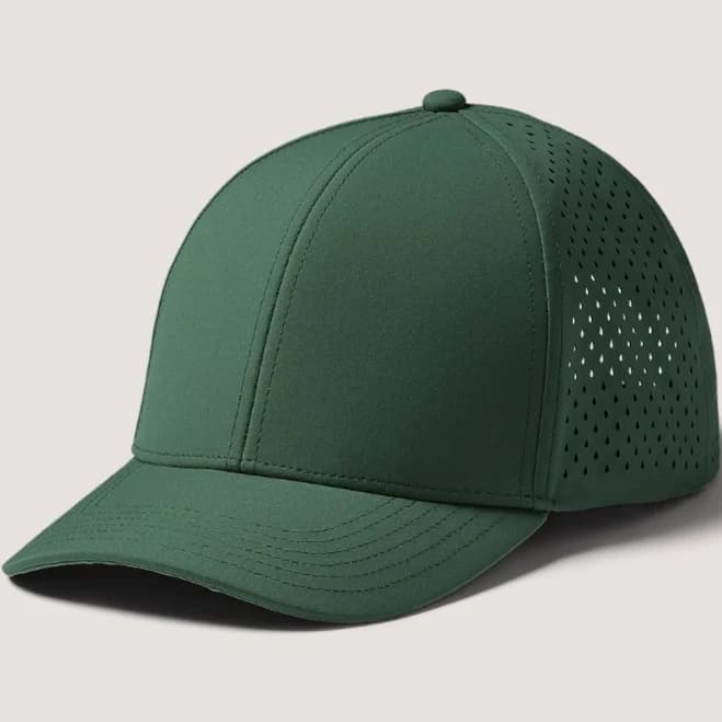 Lift Down Breeze Sports Cap with Laser-Cut Ventilation