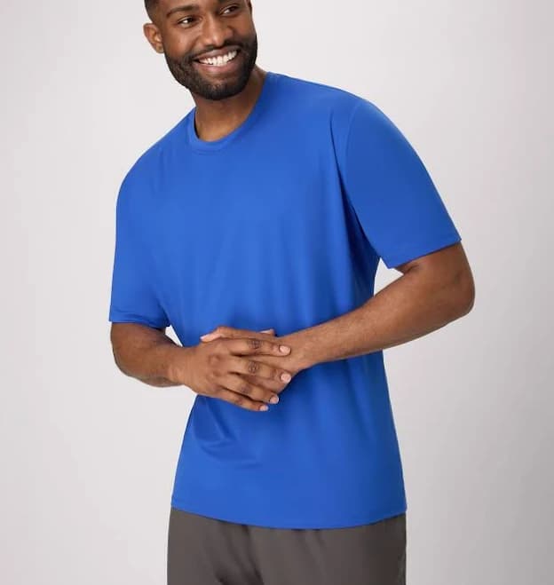 Hanes Men's Moves Performance Short Sleeve Tee