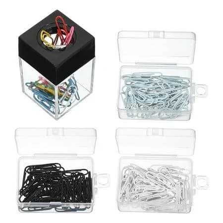 Magnetic Paper Clip Holder Dispenser