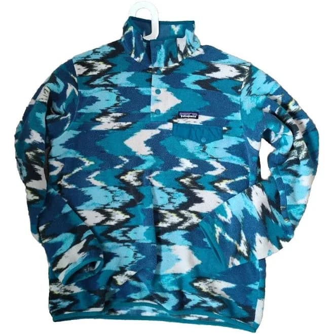 Patagonia Synchilla Women Fleece Pullover Aztec Multicolor Size Medium