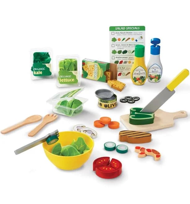Melissa & Doug Slice and Toss Salad Set