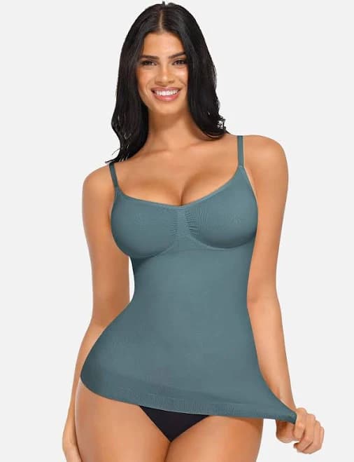 Feelingirl Bust Support Waist and Abdomen Control Tank Top Vest