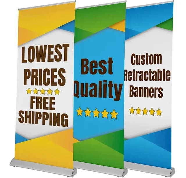 Vispronet Custom Retractable Banners