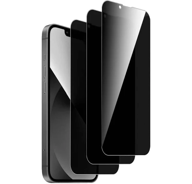 Qixxronics iPhone 13 Pro Max Screen Protector 3-Pack