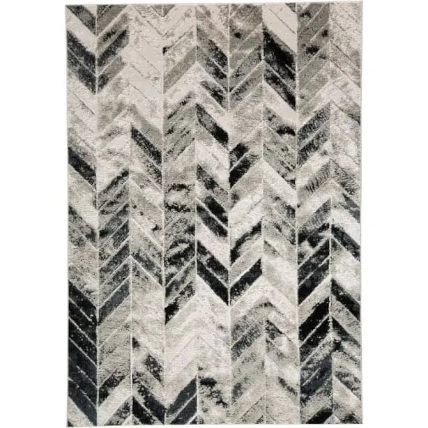 Homeroots Geometric Area Rug