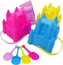 4E's Novelty Castle Beach Bucket & Shovel Sets
