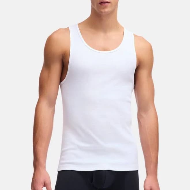 Under Armour Men's 2-Pack Ribbed Cotton Tank Tops