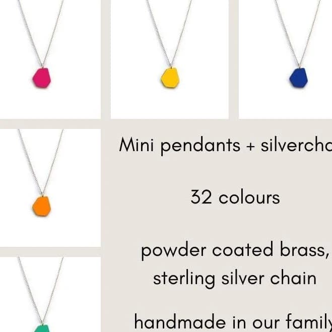 Sterling Silver Minimalist Pendant Necklace