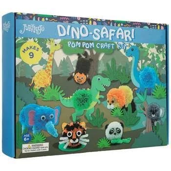 Dino-Safari Pom Pom Craft Kit