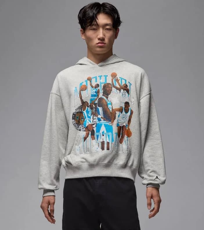 Jordan Flight Men's Oversized Pullover Hoodie