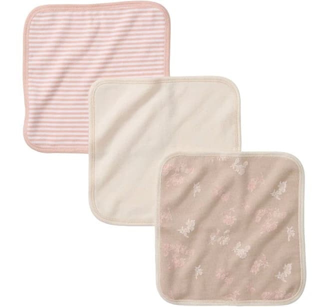Burt's Bees Baby Organic Whimsical Floral Washcloths