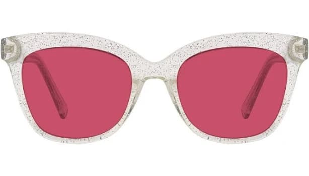 Knox Cat Eye - Sparkly Clear