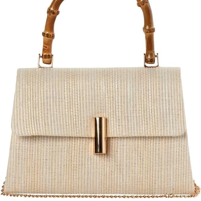 Women's D' Margeaux Straw Satchel